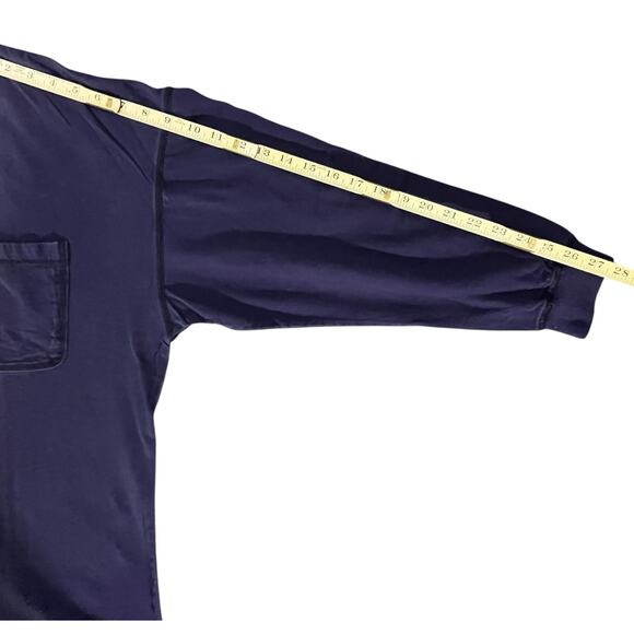 Vintage GAP Navy Blue Turtleneck Sweater Mens Medium Made USA - Picture 7 of 8